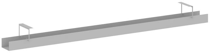 Metal System Кабель-канал узкий для стола L1600мм МК-0160