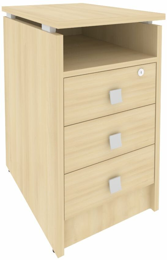 Тумба приставная (с замком) Л.ТП-4.1F