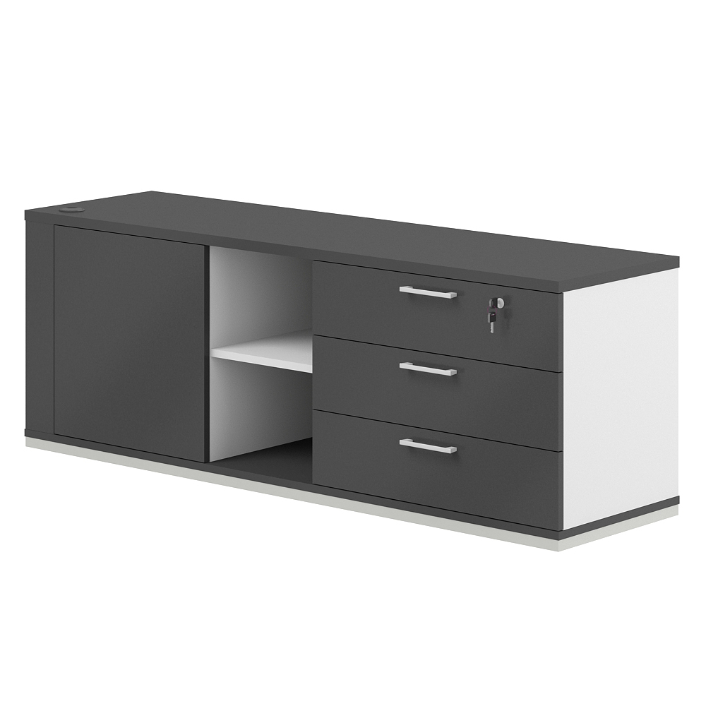 Тумба опорная правая Allegro cabinet AG.295.WH.AN.AN.R