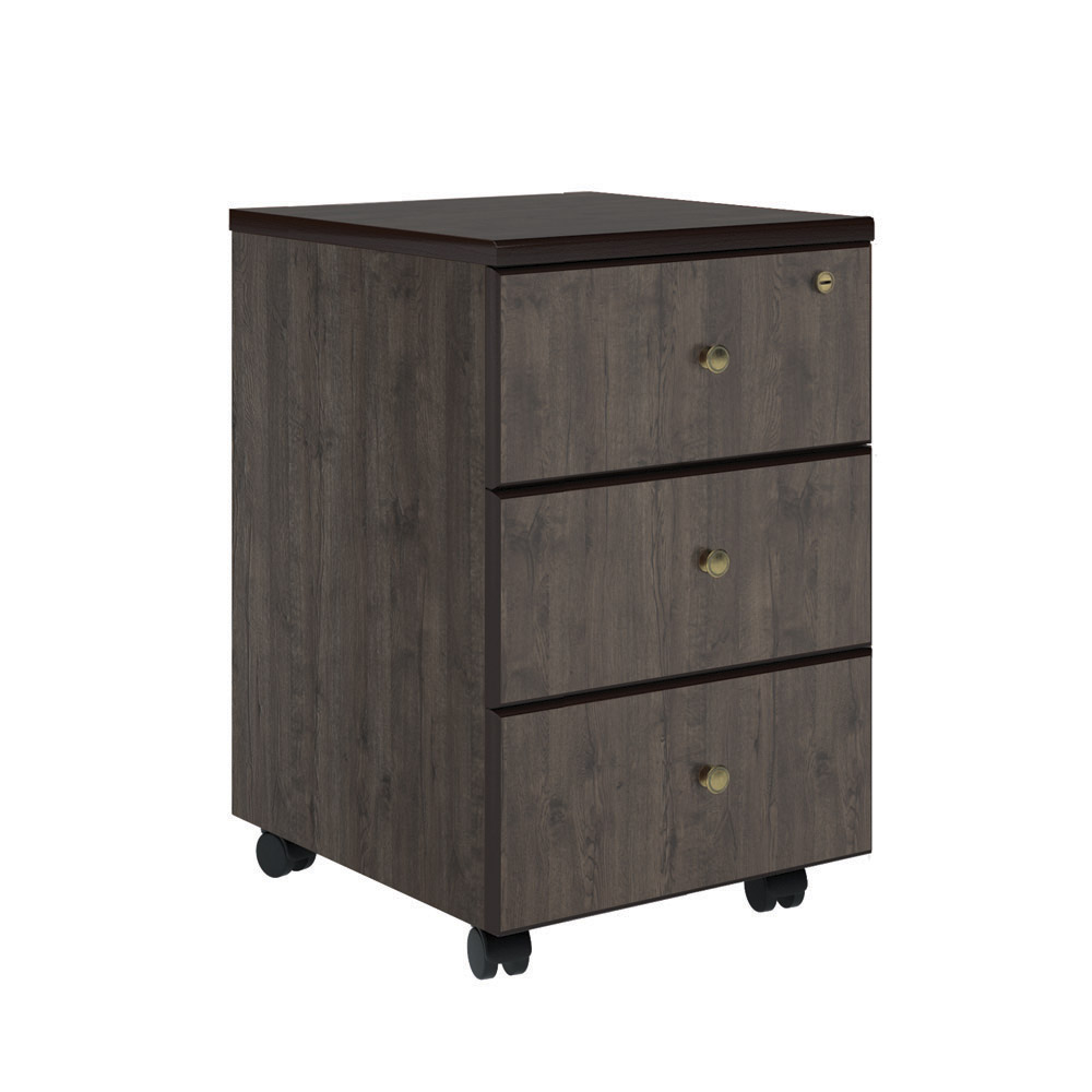 Тумба подкатная с 3 ящиками BRN86303