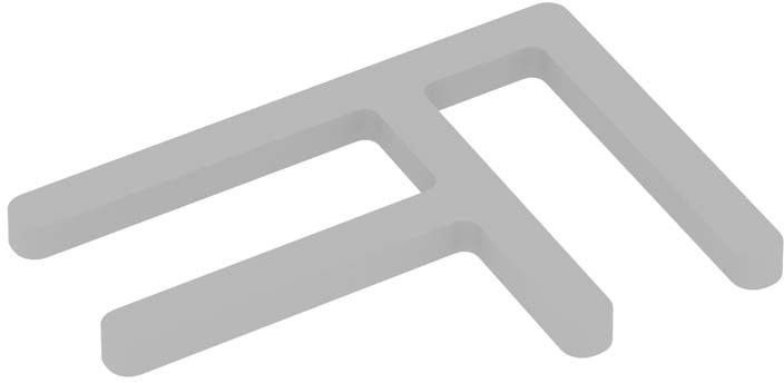 Комплект соединителей угловых (2шт.) R-LINE AP.S-UG