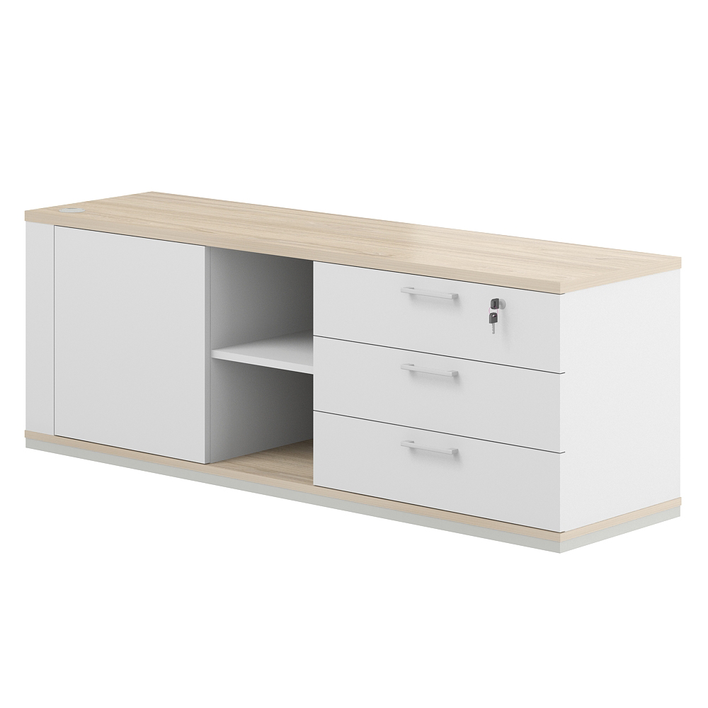 Тумба опорная правая Allegro cabinet AG.295.WH.AR.WH.R