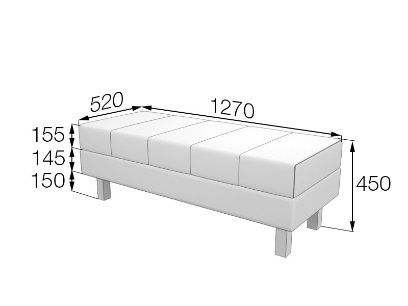 Банкетка Флагман FL-b21