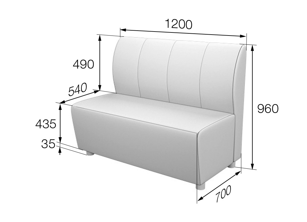 Секция 2-местная Беллис BEL2