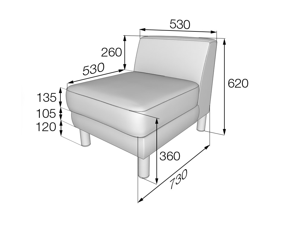 Секция одноместная Эволюшн EVO1