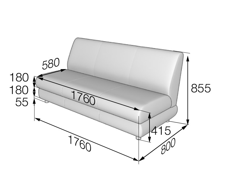 Секция трехместная Матрикс М3