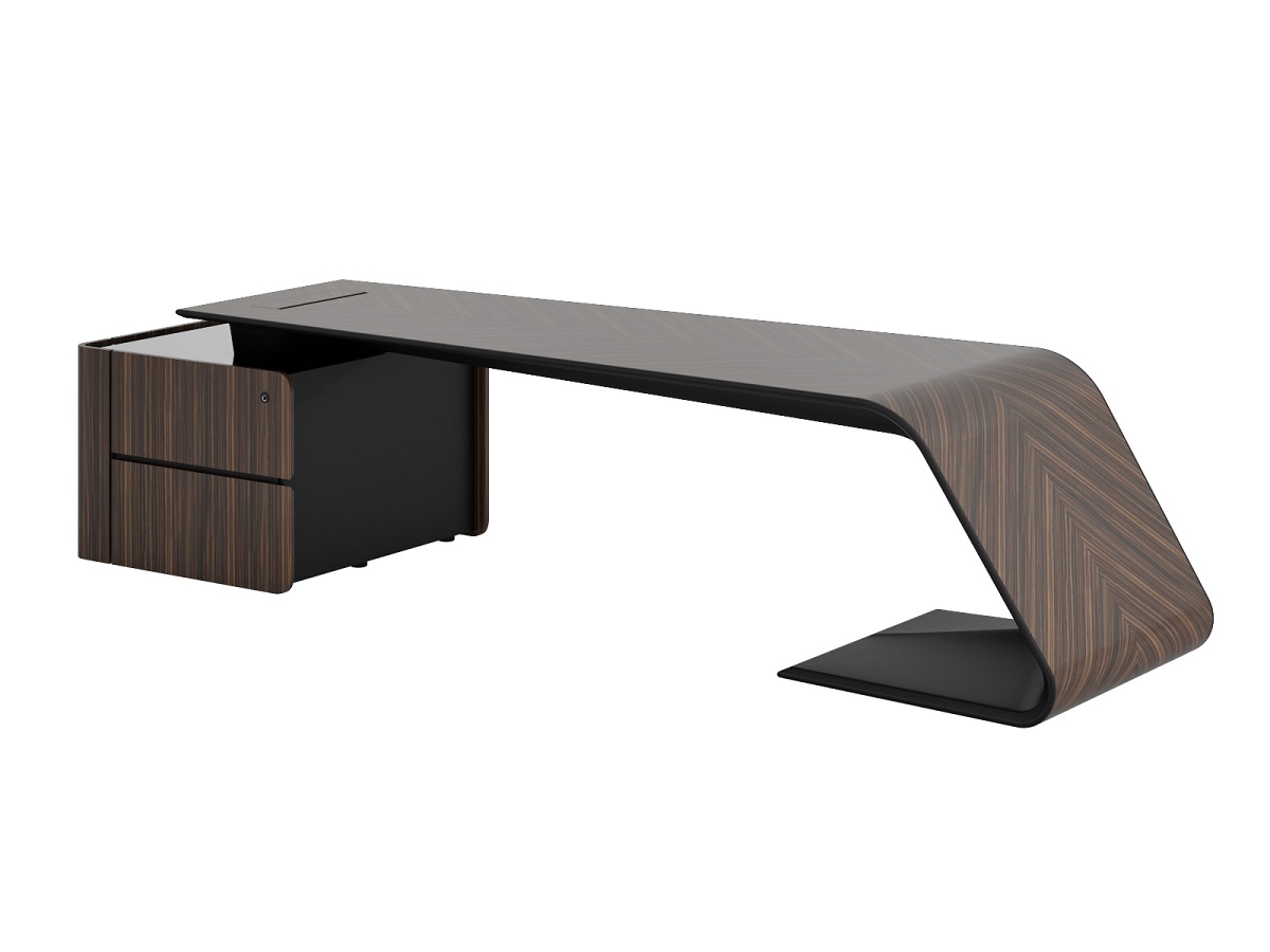 Стол письменный левый BUGATTI BJD-2609W-L*