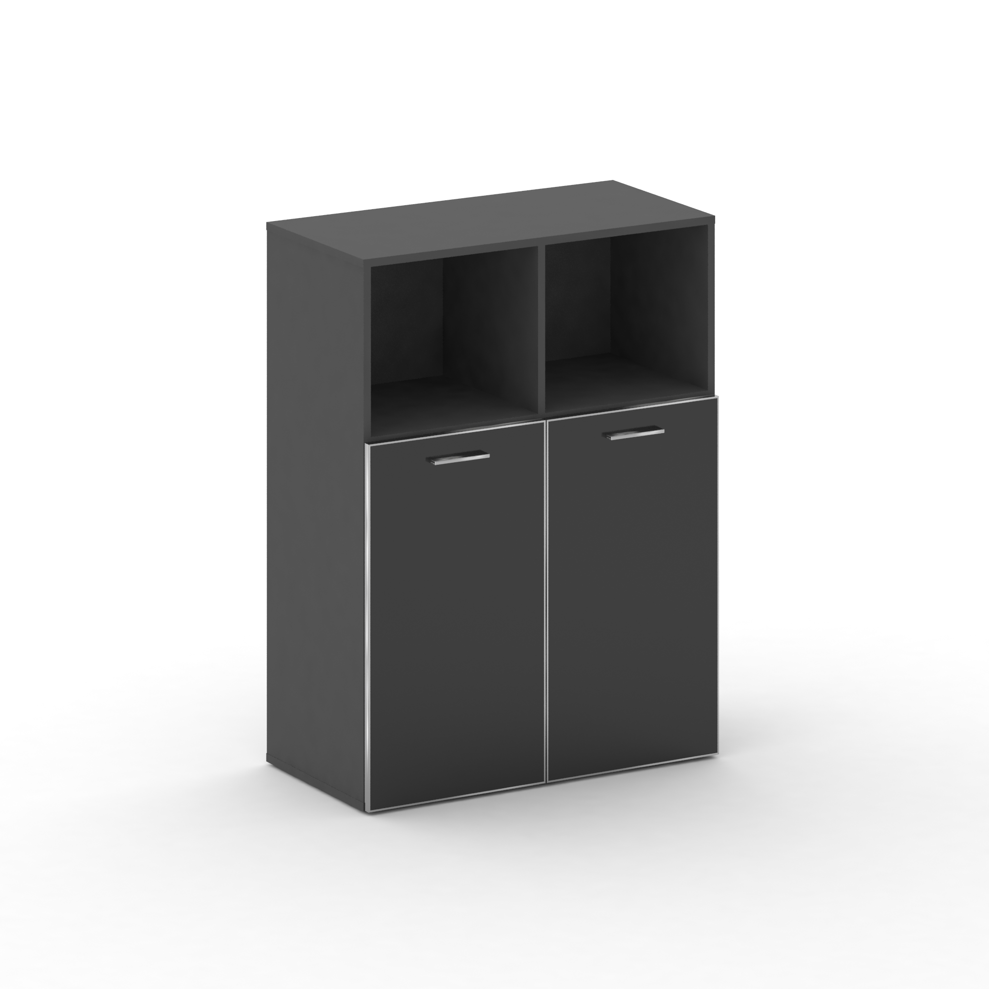 Шкаф широкий средний FR.ST-203 black