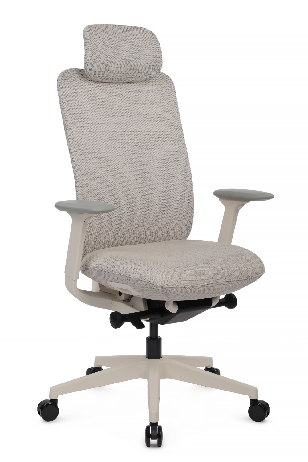 Эргономичное кресло Riva Antler EAN-001AW белый пластик